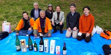 　　　皆さん持参の山口・京都の地酒と焼酎